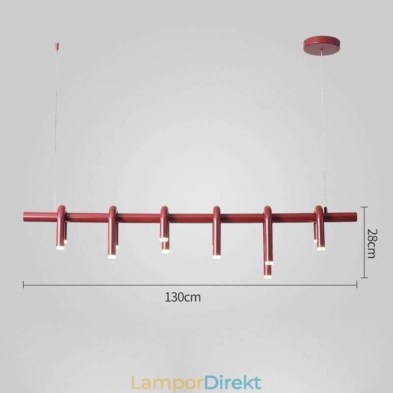 Hänglampa U-Form Dekorativ Taklampa