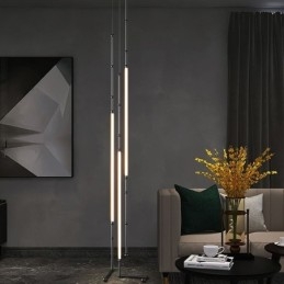 Takljus Creative Line Bambu Hängande Ljus Svart Guld