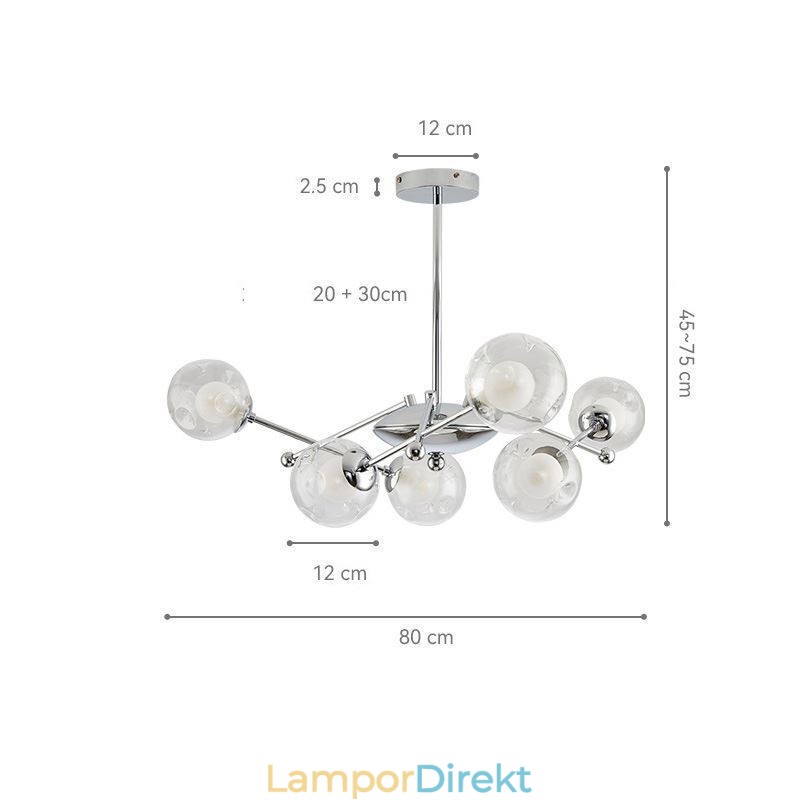 Glas Taklampa Europeisk Stil Simple Magic Beans Taklampa