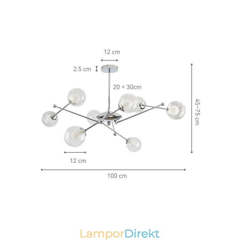 Glas Taklampa Europeisk Stil Simple Magic Beans Taklampa
