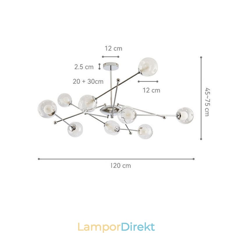 Glas Taklampa Europeisk Stil Simple Magic Beans Taklampa