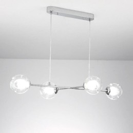 Hängljus I Glas European Magic Bean Pendellampa 4 Lampor