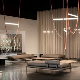 Europeisk Taklampa Wabi Sabi Style Bälte Dekorativ Light