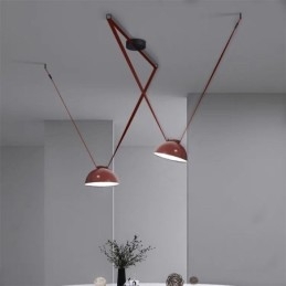 Bälte Taklampa Europeisk Enkel Wabi Sabi Style Bälte Taklampa
