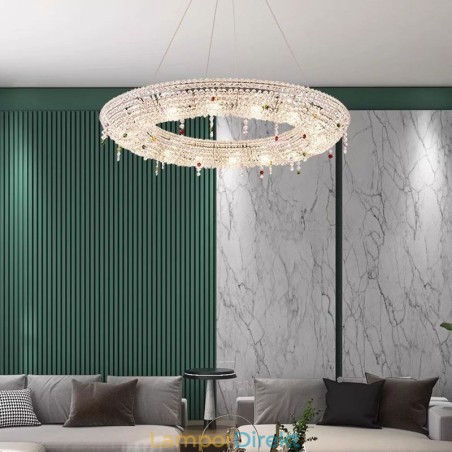 Crystal Pendel Light Modern Light Lyx Taklampa Crystal Pendel Light Modern Light Lyx Taklampa