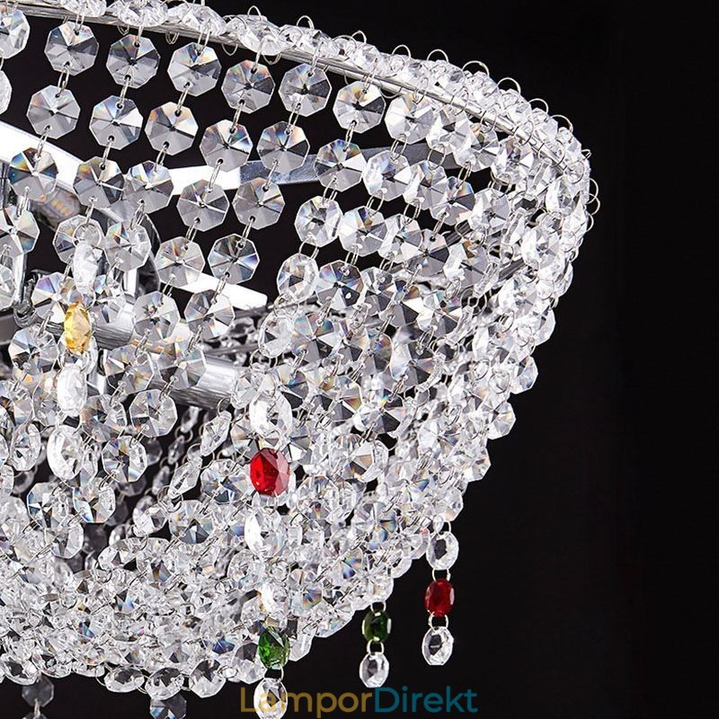 Crystal Pendel Light Modern Light Lyx Taklampa
