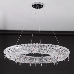 Crystal Pendel Light Modern Light Lyx Taklampa