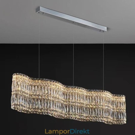 Lång Kristall Taklampa Lyx Dekoration Taklampa Lång Kristall Taklampa Lyx Dekoration Taklampa