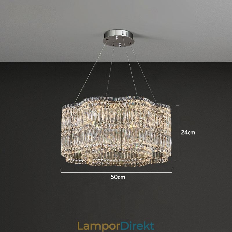 Kristall Taklampa Modern Enkel Dekoration Taklampa