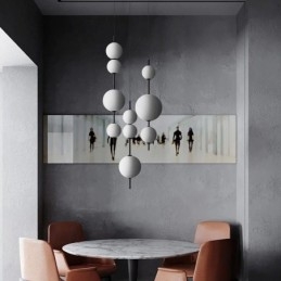 Taklampa Modern Minimalistisk Magic Beans Molecule Taklampa