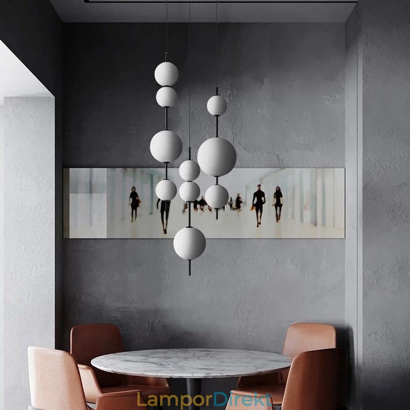 Taklampa Modern Minimalistisk Magic Beans Molecule Taklampa