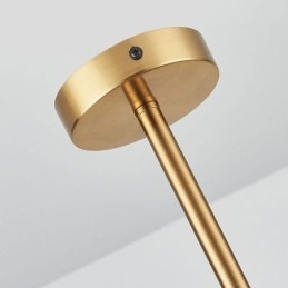 Taklampa Modern Minimalistisk Smidesjärn Lava Glas Taklampa