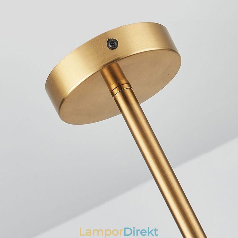 Taklampa Modern Minimalistisk Smidesjärn Lava Glas Taklampa
