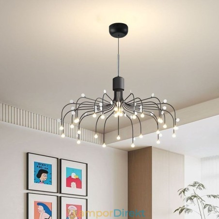 Taklampa Nordic Creative Natural White Ceiling Light 30 Lights Taklampa Nordic Creative Natural White Ceiling Light 30 Lights