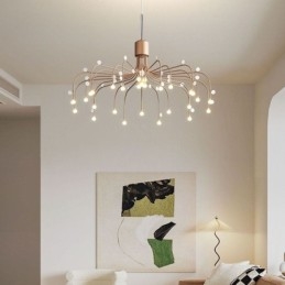 Taklampa Nordic Creative Natural White Ceiling Light 30 Lights