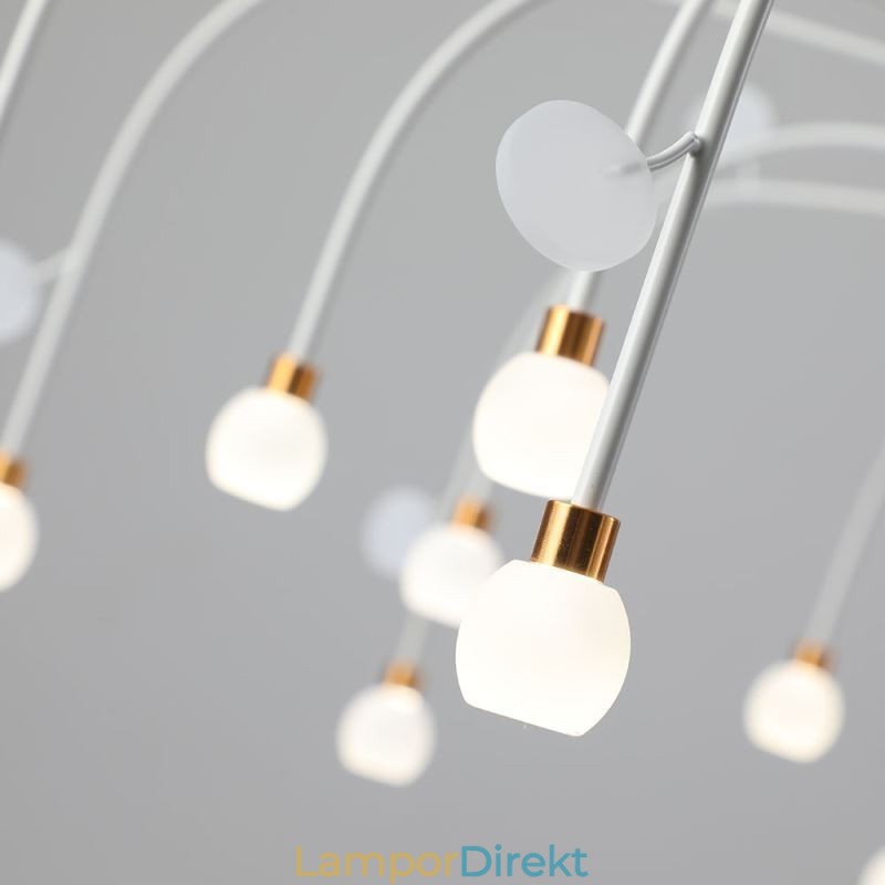 Taklampa Nordic Creative Natural White Ceiling Light 30 Lights