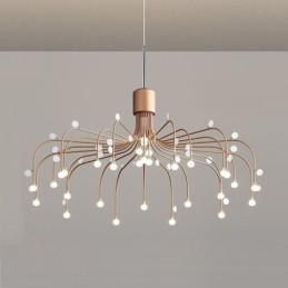 Taklampa Nordic Creative Natural White Ceiling Light 30 Lights