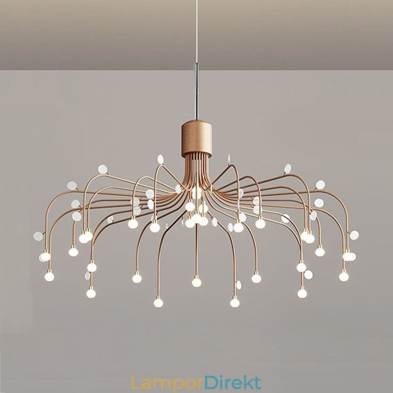 Taklampa Nordic Creative Natural White Ceiling Light 30 Lights