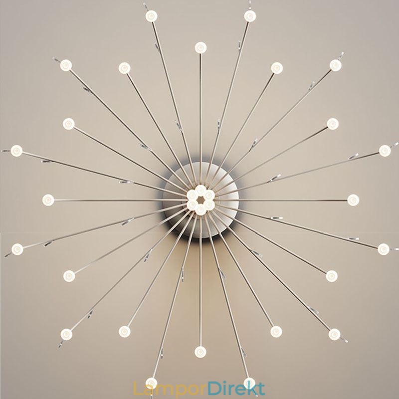 Taklampa Nordic Creative Natural White Ceiling Light 30 Lights