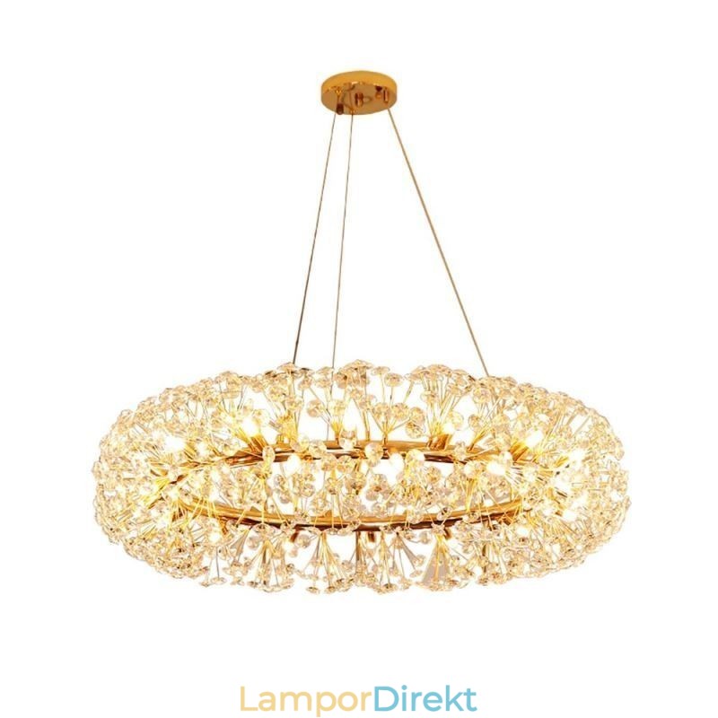 Taklampa Modern Minimalistisk Smidesjärn Cirkulär Solblomma Taklampa