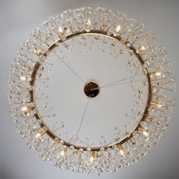 Taklampa Modern Minimalistisk Smidesjärn Cirkulär Solblomma Taklampa