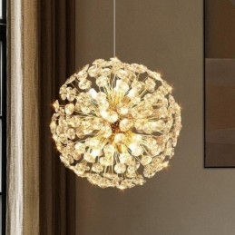 Taklampa Modern Minimalistisk Galvanisering Järn Solblomma Taklampa
