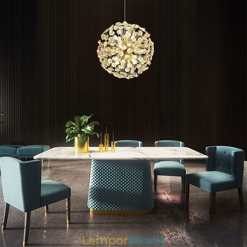 Taklampa Modern Minimalistisk Galvanisering Järn Solblomma Taklampa