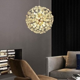 Taklampa Modern Minimalistisk Galvanisering Järn Solblomma Taklampa
