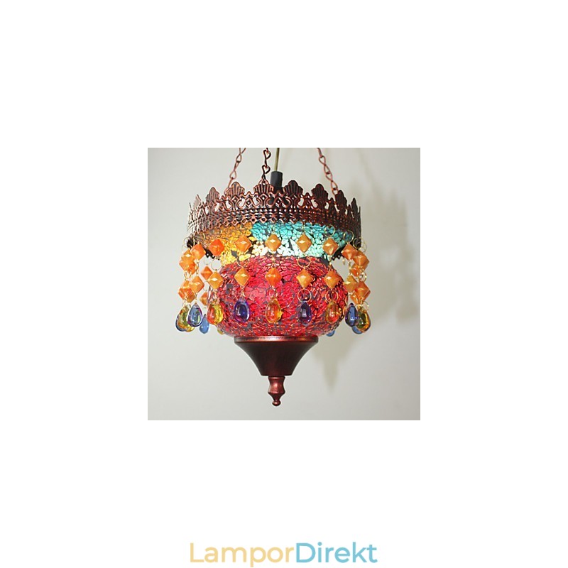 Julkort Lnternet Cafe Retro Art Chandelier Industrial Garden