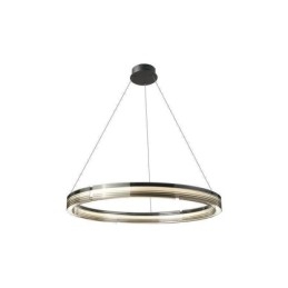 Pendellampa 60 80Cm Cirkel Glas Taklampor Trikromatisk Dimmer