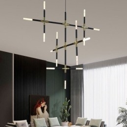 Pendelljus Splicing Varmvit Creative Ceiling Light Diy Combination Lamp