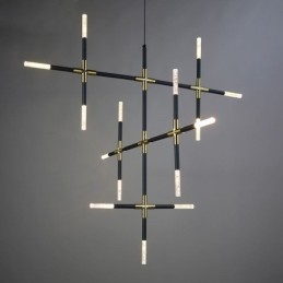 Pendelljus Splicing Varmvit Creative Ceiling Light Diy Combination Lamp