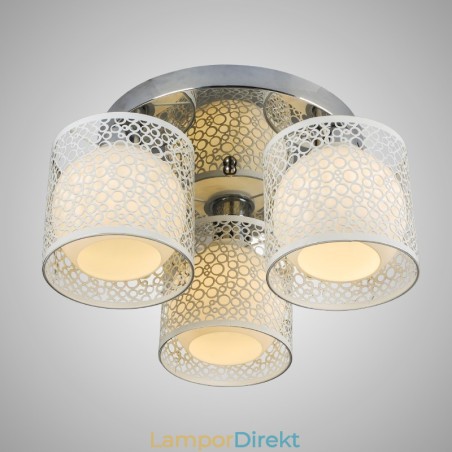 Tre Ljus Tak Glaskupol Light Flush Mount Tre Ljus Tak Glaskupol Light Flush Mount