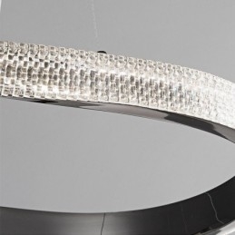 Taklampa Smidesjärn Akryl Ring Enkel Cirkel Taklampa