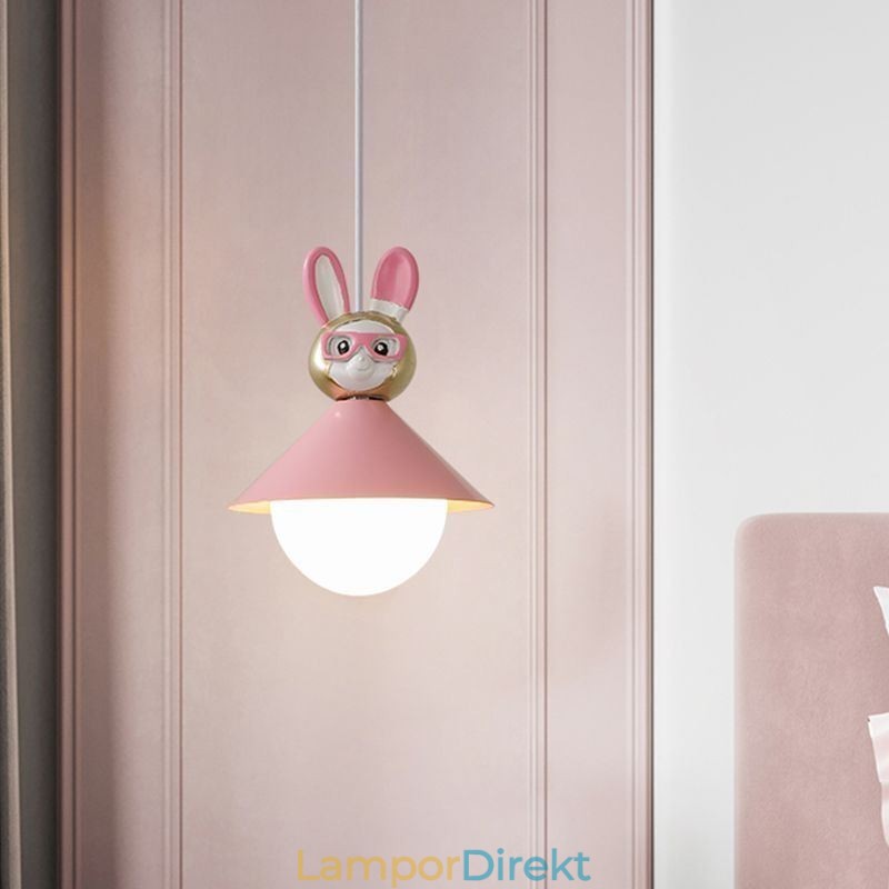 Taklampa Modern Minimalist G9 Smidesjärn Kanin Kalv Resin Taklampa