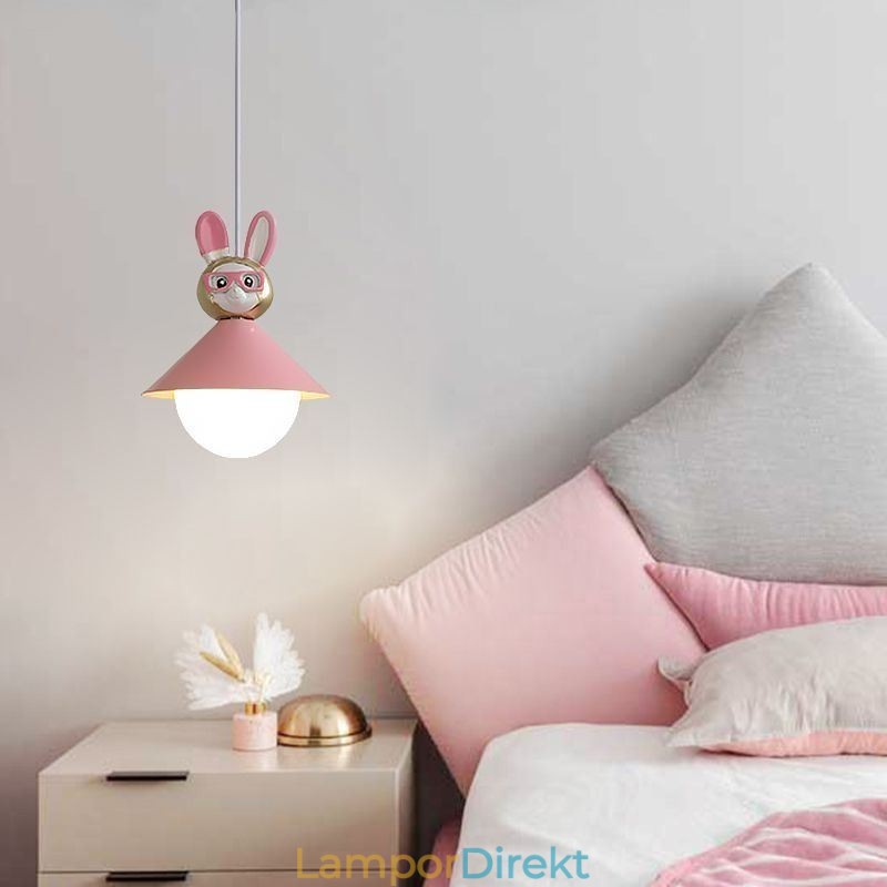 Taklampa Modern Minimalist G9 Smidesjärn Kanin Kalv Resin Taklampa