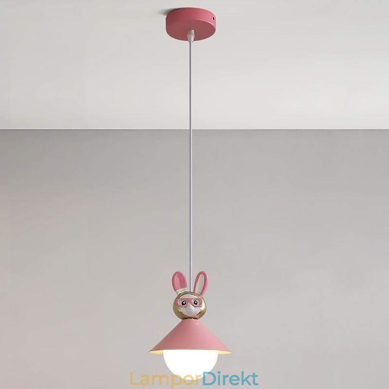 Taklampa Modern Minimalist G9 Smidesjärn Kanin Kalv Resin Taklampa