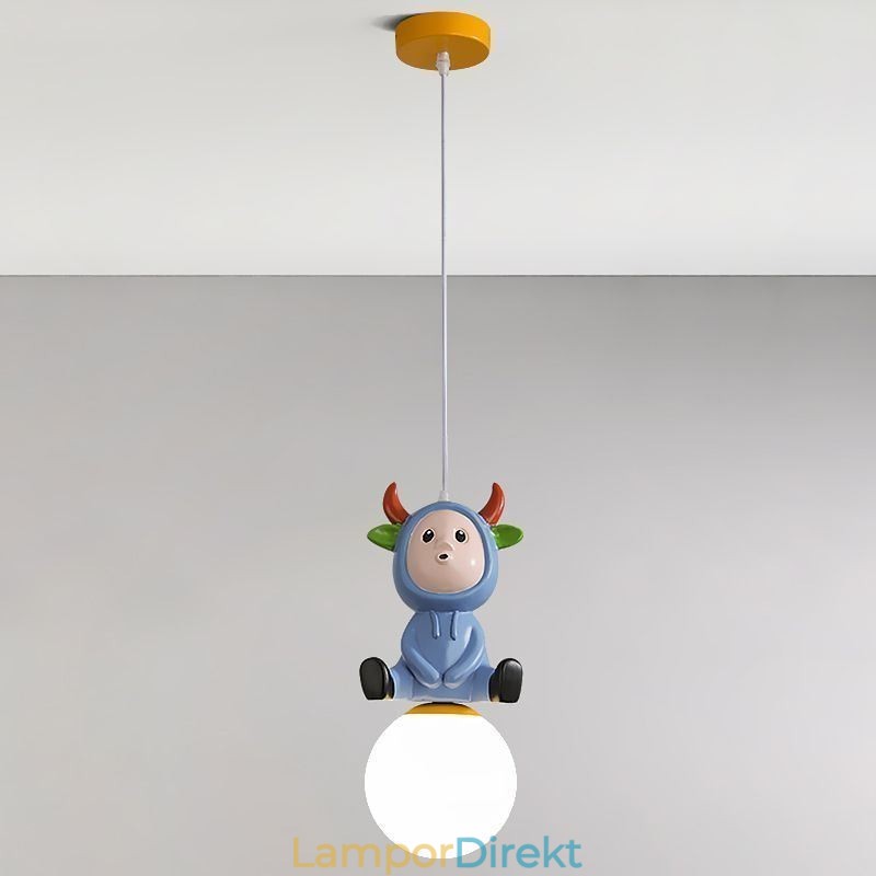 Taklampa Modern Minimalist G9 Smidesjärn Kanin Kalv Resin Taklampa