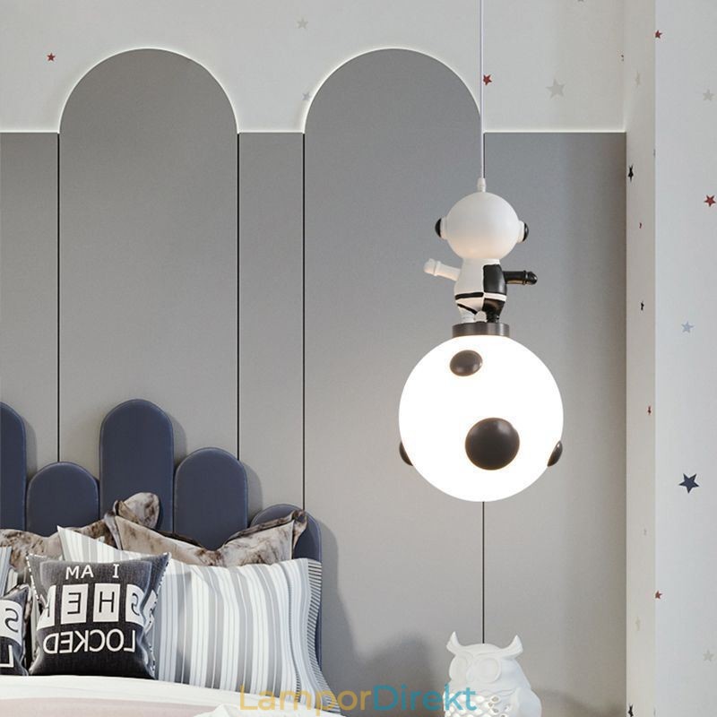 Minimalistisk Taklampa Smidesjärn Månlandning Liten Taklampa