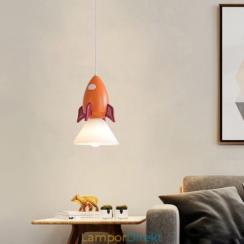 Minimalistisk Taklampa Smidesjärn Månlandning Liten Taklampa