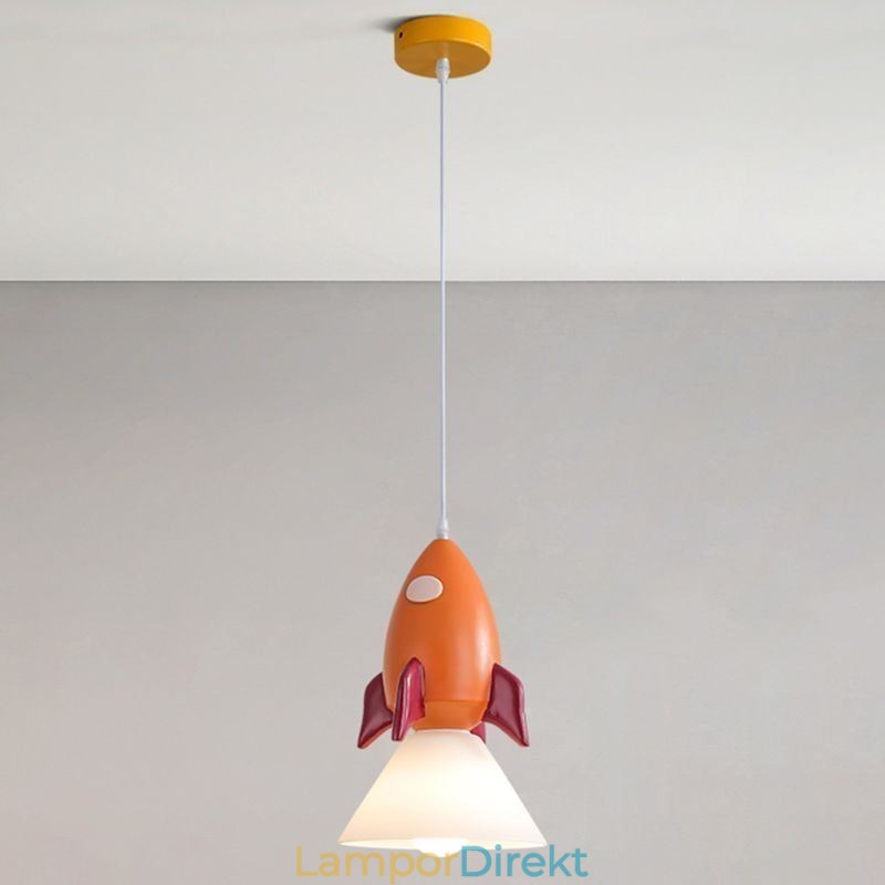 Minimalistisk Taklampa Smidesjärn Månlandning Liten Taklampa