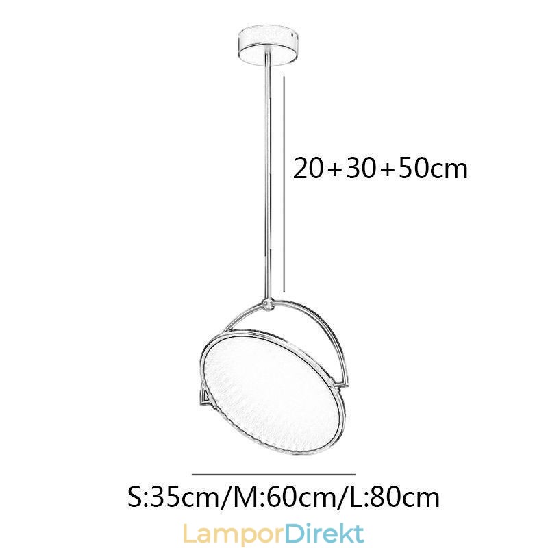 Nordic Pendellampa Creative Smidesjärn Taklampa
