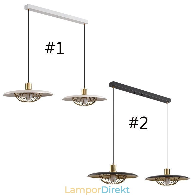 Nordic Pendellampa Creative Smidesjärn Disc Taklampa