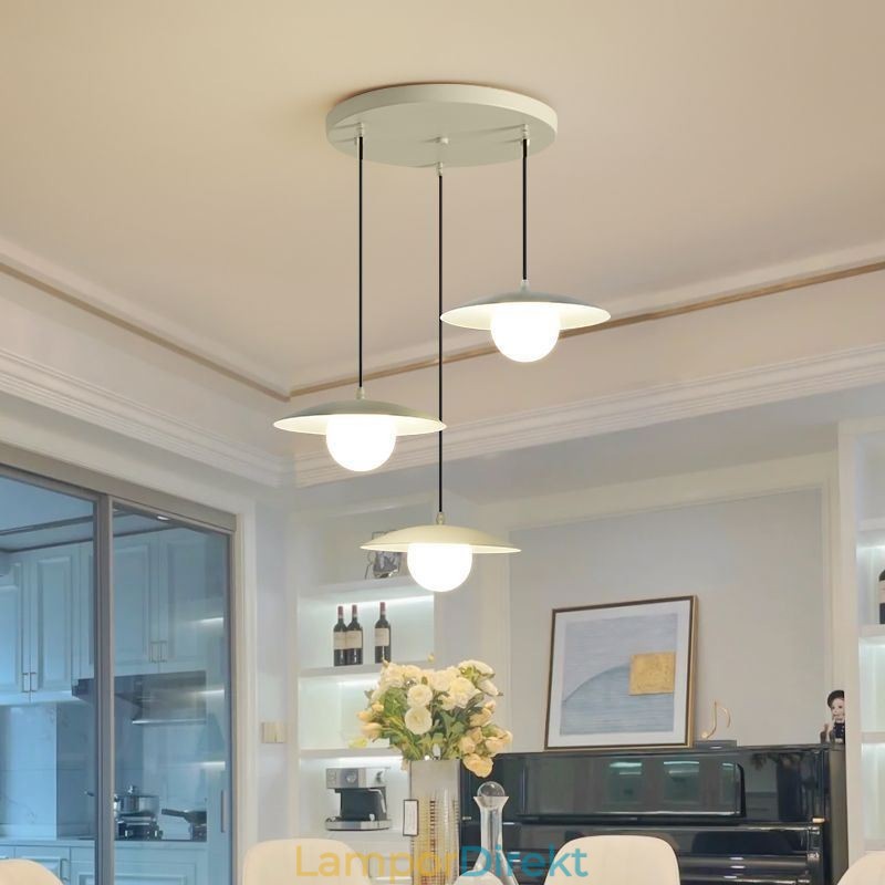 Nordic Pendel Creative Smidesjärn G9 Disc Taklampa