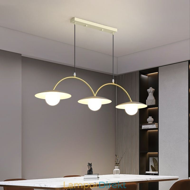 Nordic Pendellampa Creative G9 Smidesjärn Wave Taklampa