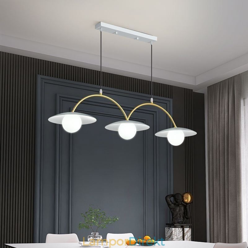 Nordic Pendellampa Creative G9 Smidesjärn Wave Taklampa
