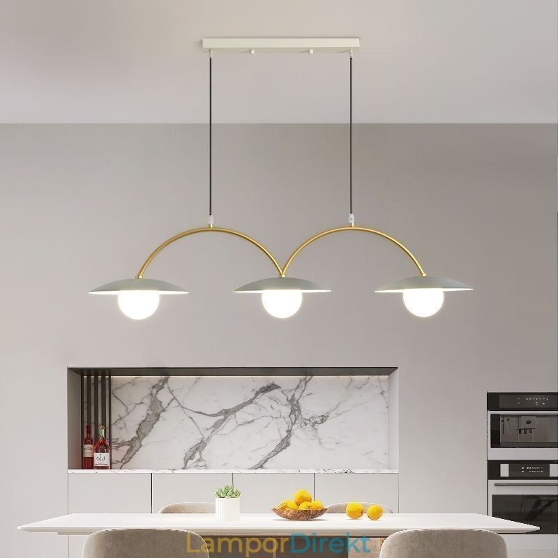 Nordic Pendellampa Creative G9 Smidesjärn Wave Taklampa
