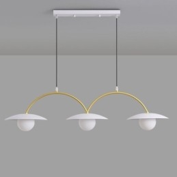 Nordic Pendellampa Creative G9 Smidesjärn Wave Taklampa