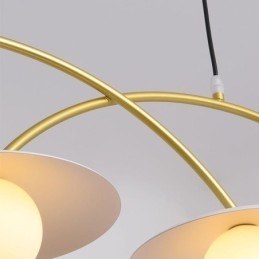Nordic Pendellampa Creative G9 Smidesjärn Wave Taklampa