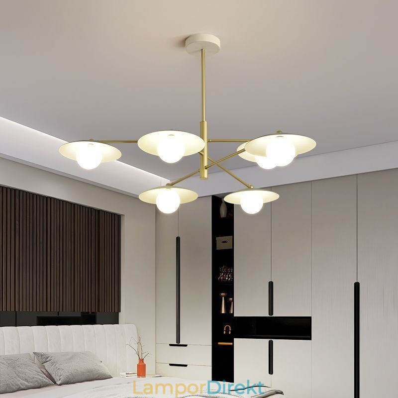Nordic Pendellampa Creative G9 Smidesjärnsskiva Taklampa